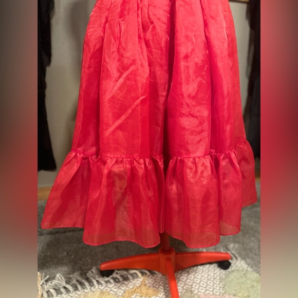 Red Corset Dress Selkie XXL *Rare* - Picture 15 of 16